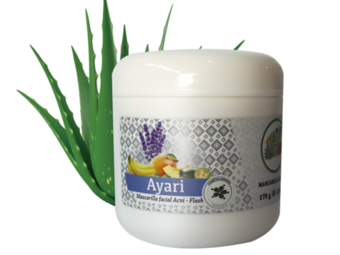 Ayari Alcanfor, Sábila Piel Grasa Y acné
